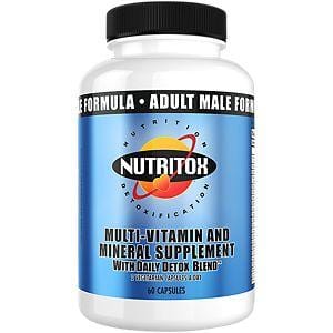 Nutritox Male Multivitamin - elite personal trainers, Virtual Fitness Training, Virtual fitness classes, Nutrition Guidance | Elevate Fitness