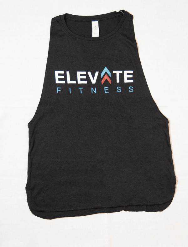 Black Women's Tank - elite personal trainers, Virtual Fitness Training, Virtual fitness classes, Nutrition Guidance | Elevate Fitness
